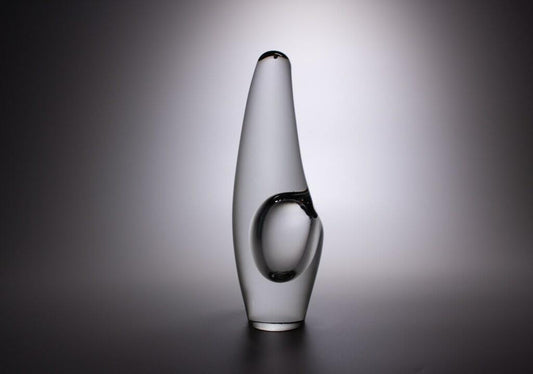 Timo Sarpaneva Iittala glass art sculpture collectible Orchid