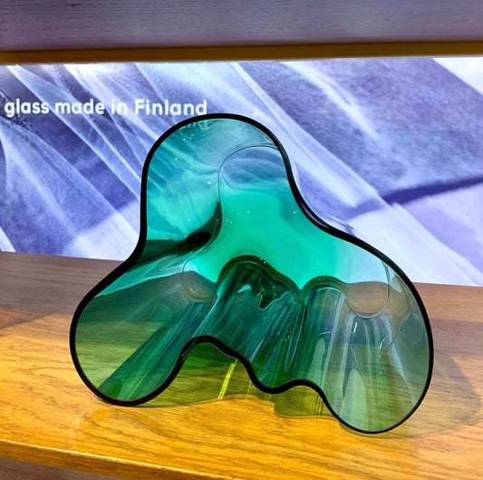 Aalto vase Iittala Savoy | Modernist glass art Iittala Karhula
