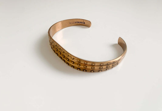 Vintage jewelry Kalevala Koru marked Made in Finland