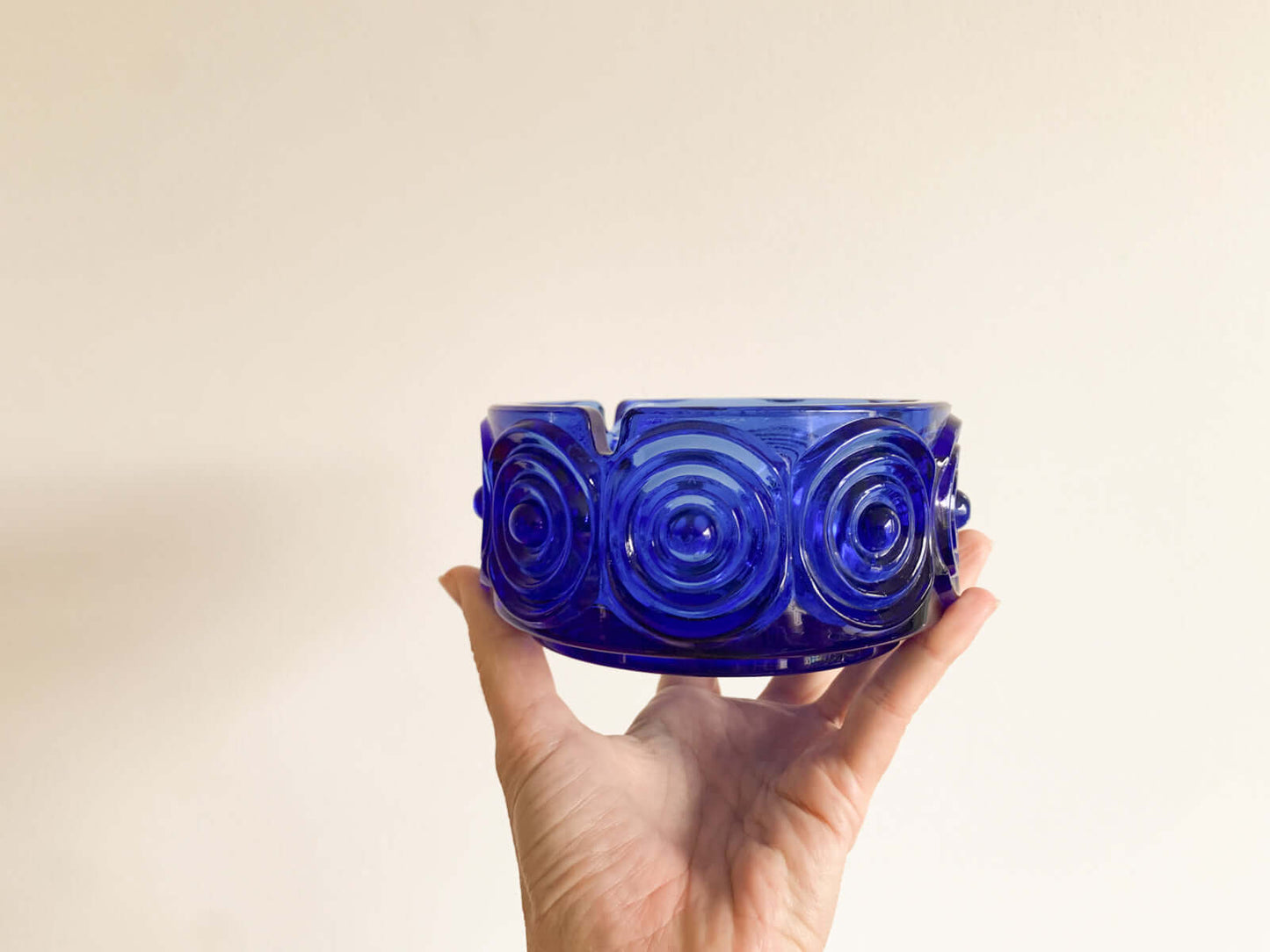 Tamara Alain vintage glass | Blue bowl Rengas