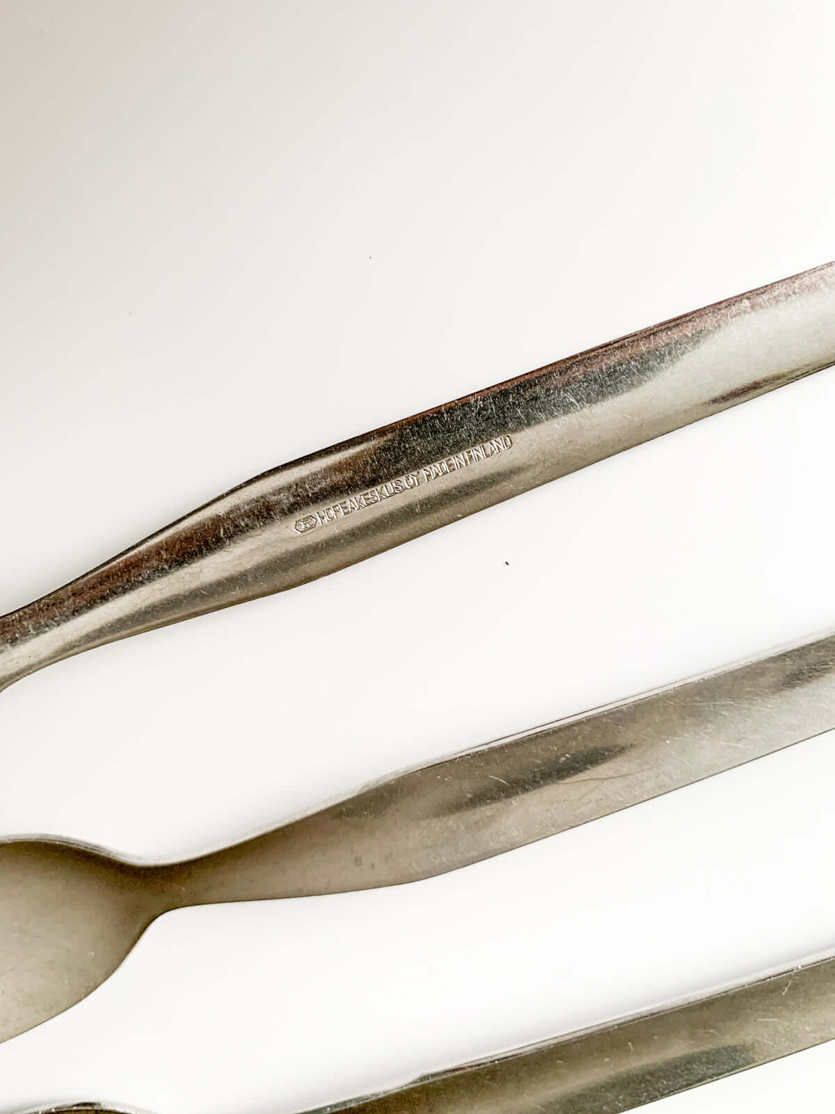Tapio Wirkkala 4 Caravelle Dessert Forks | Hopeakeskus OY