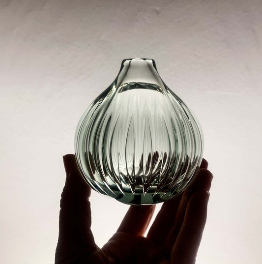 Kaisla art glass object by Kaj Franck, Nuutajärvi