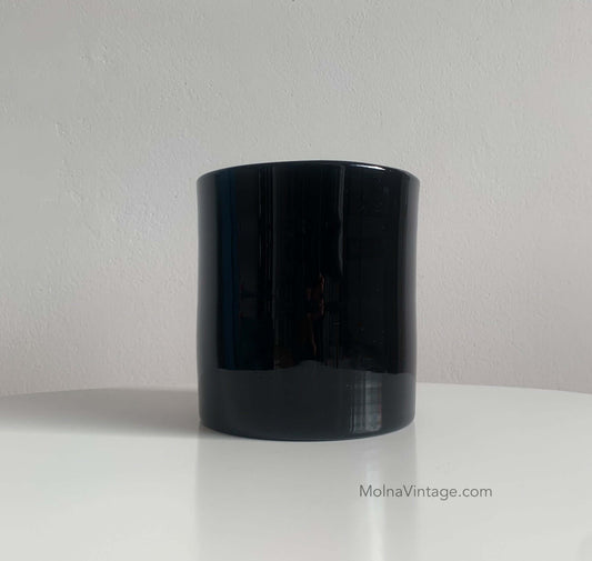 Black white opal vase | Nanny Still, Riihimäki