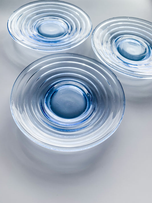 Aino Aalto Karhula | Bölgeblick azure blue 3 dessert plates