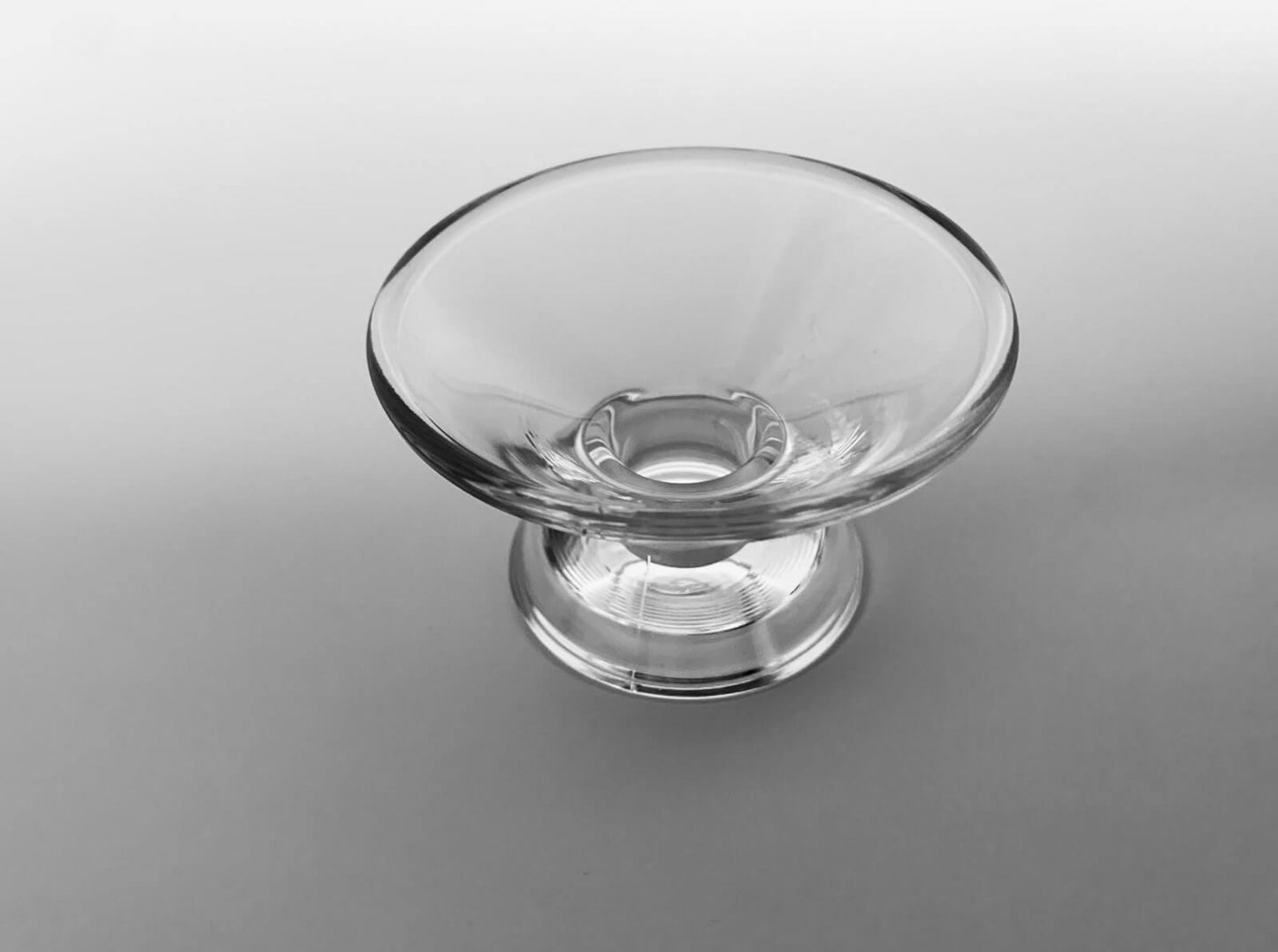 Kartio candleholder by Kaj Franck, Iittala, clear