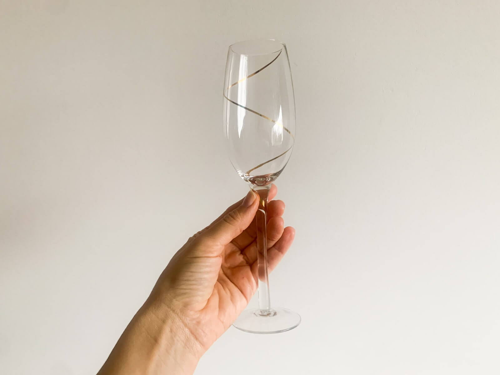 Scandinavian Style Gold painted 1980s