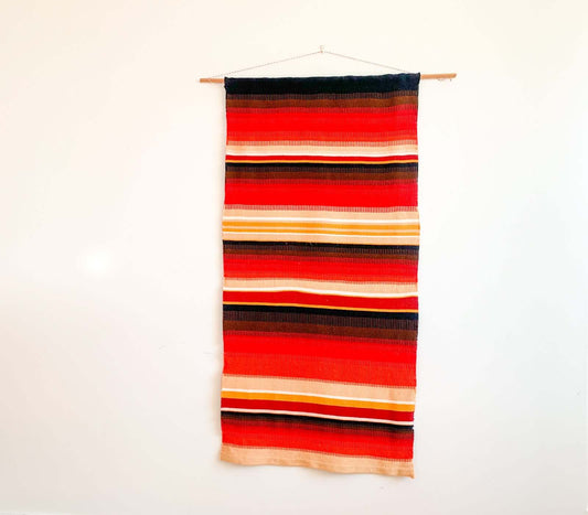 Aurora Horizon Colors Raanu | Vintage Lapland Wool Textile