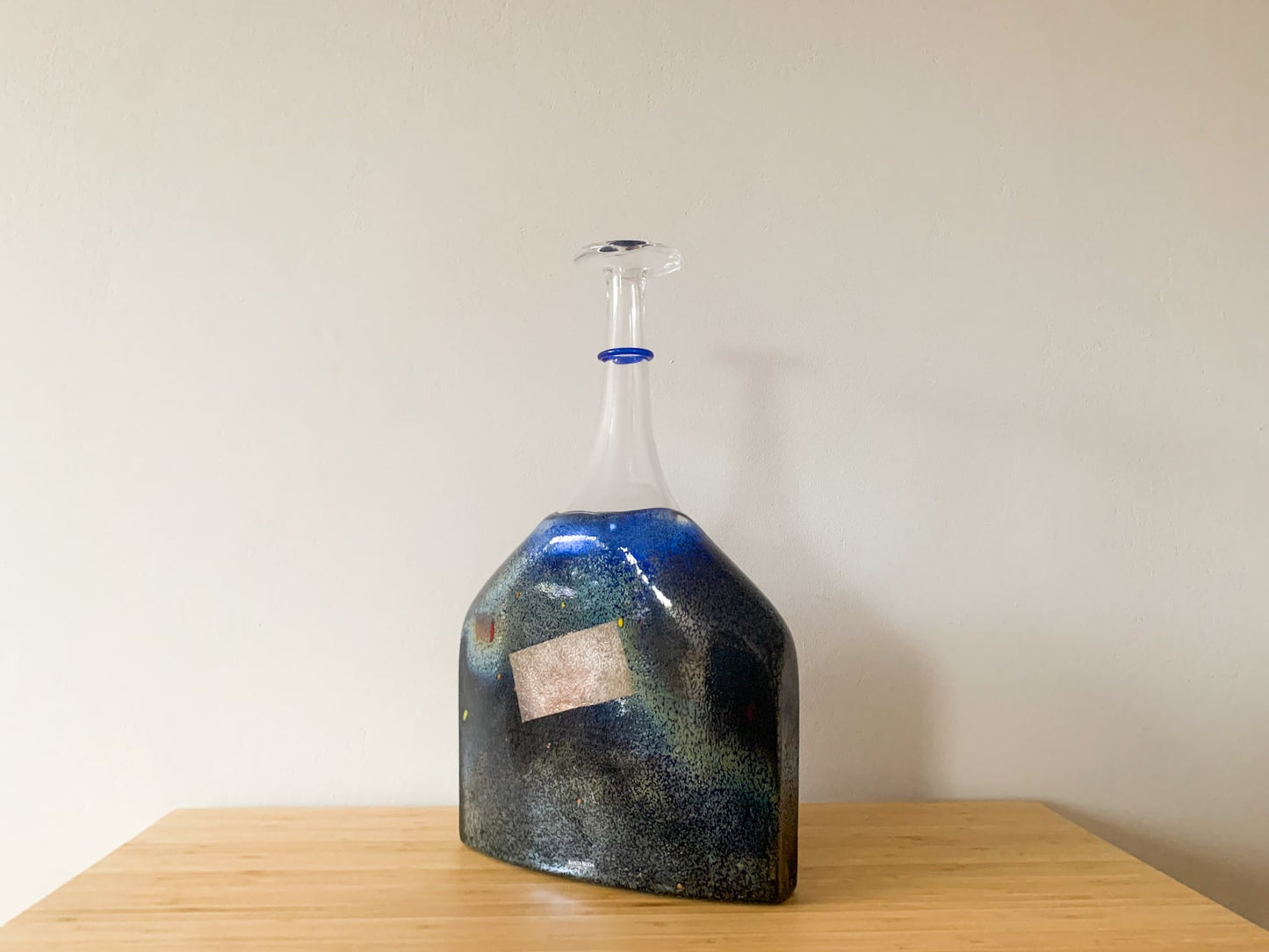 Vintage Vase Decorated Kosta Boda Artwork
