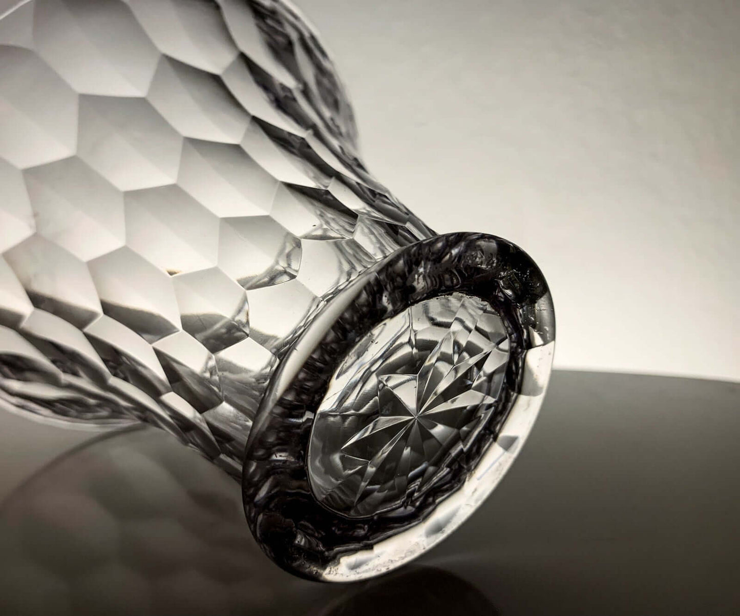 Swedish glass vase from Molna Vintage collection