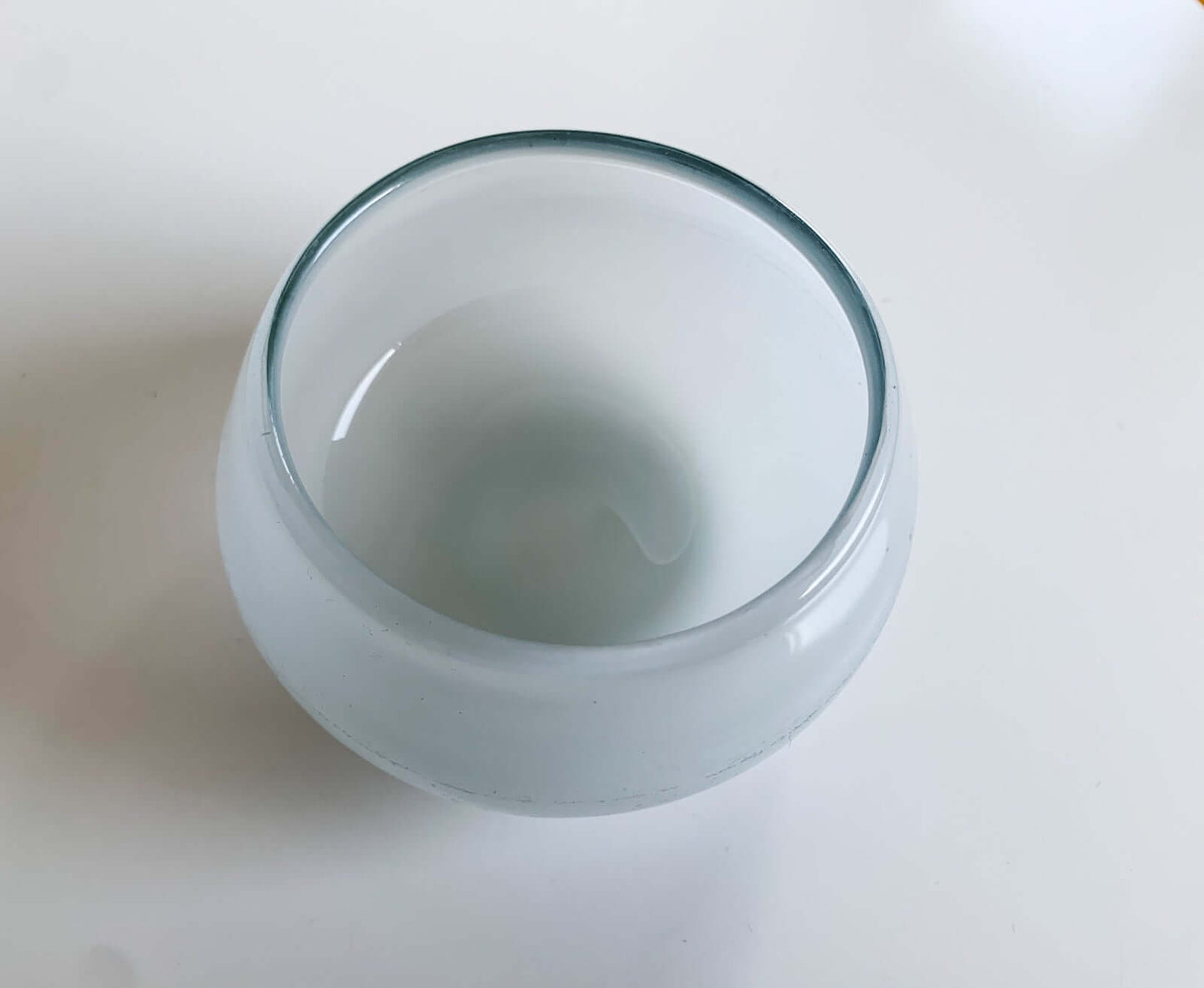 Riihimaki | Opaline Glass Sugar Bowl by Nanny Still, 1950s