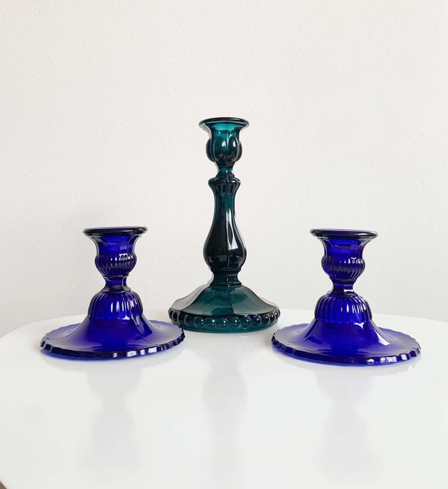 Nuutajarvi, Pair of Pauliina candle holders