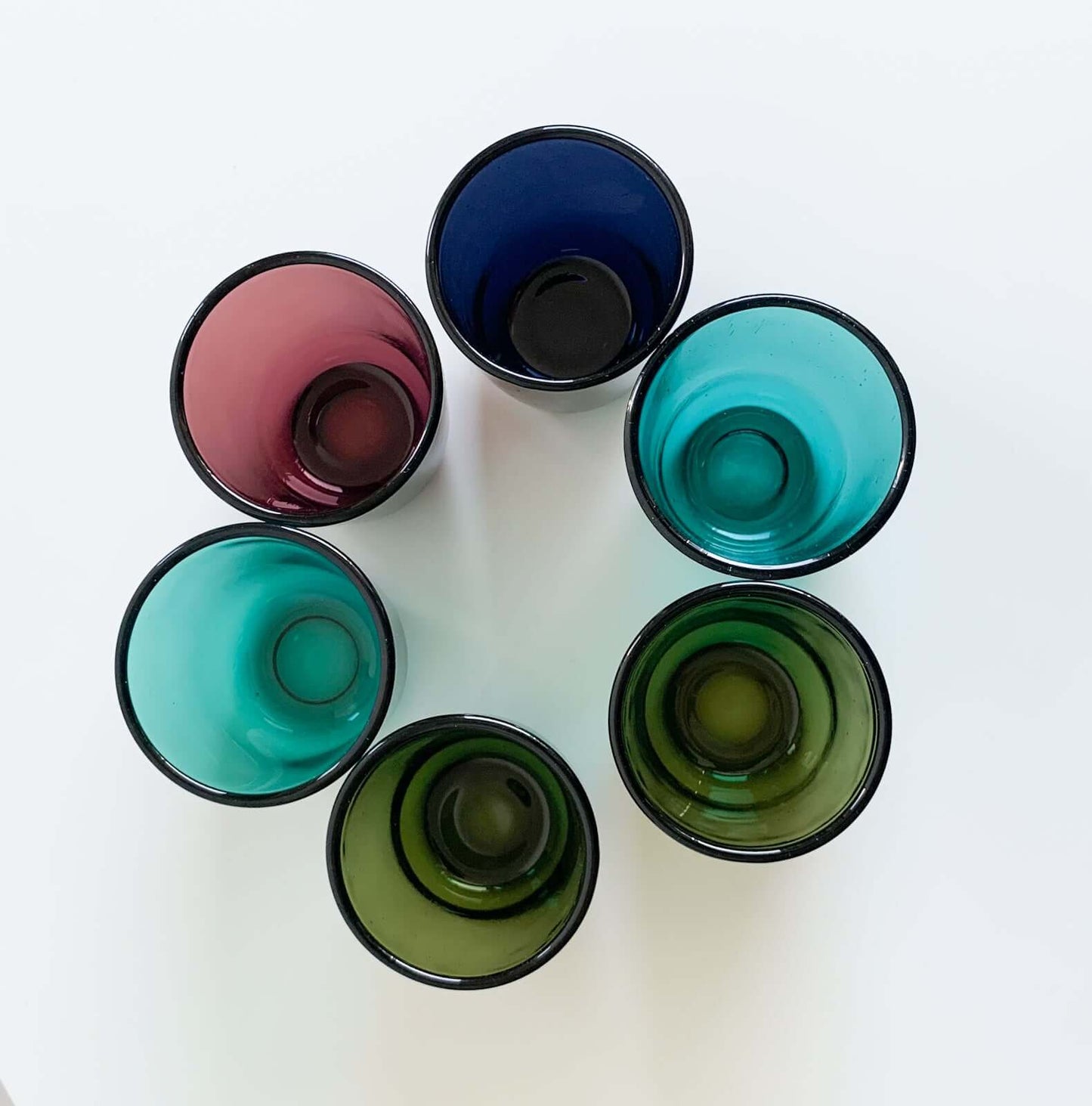 Kaj Franck Nuutajarvi, Set 6 Glasses 5023, 1960s