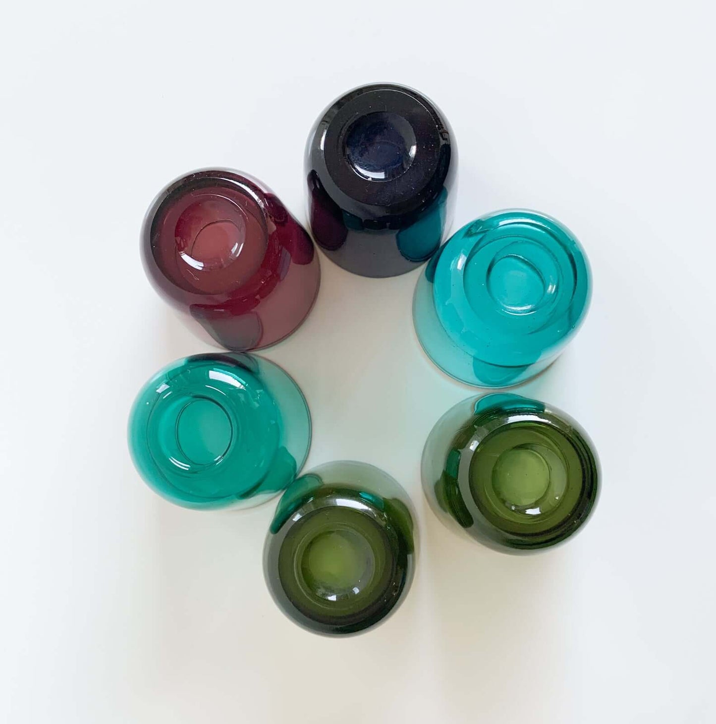 Kaj Franck Nuutajarvi, Set 6 Glasses 5023, 1960s
