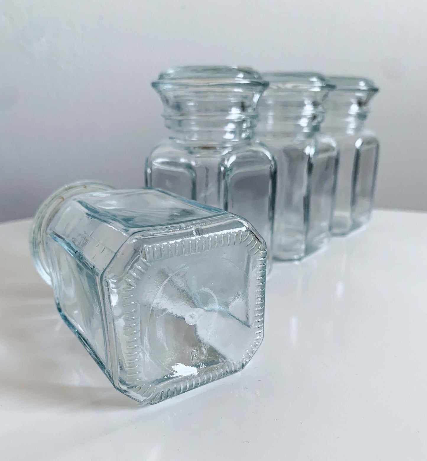 Riihimäki Hans Nyqvist Kantti Glasgefäße | 4er Set
