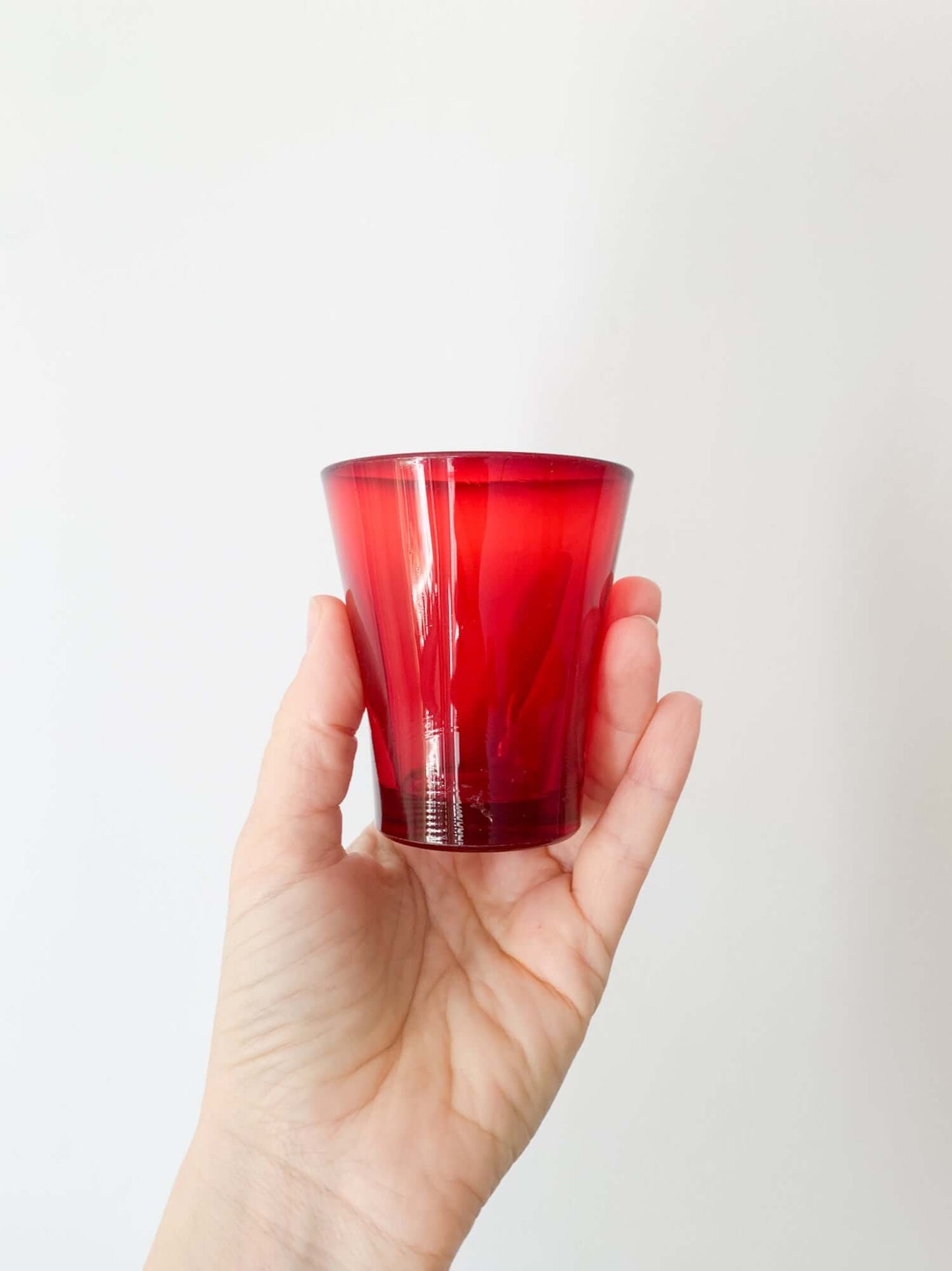 Riihimäen Lasi | Set of 4 coloured glasses, 1950s