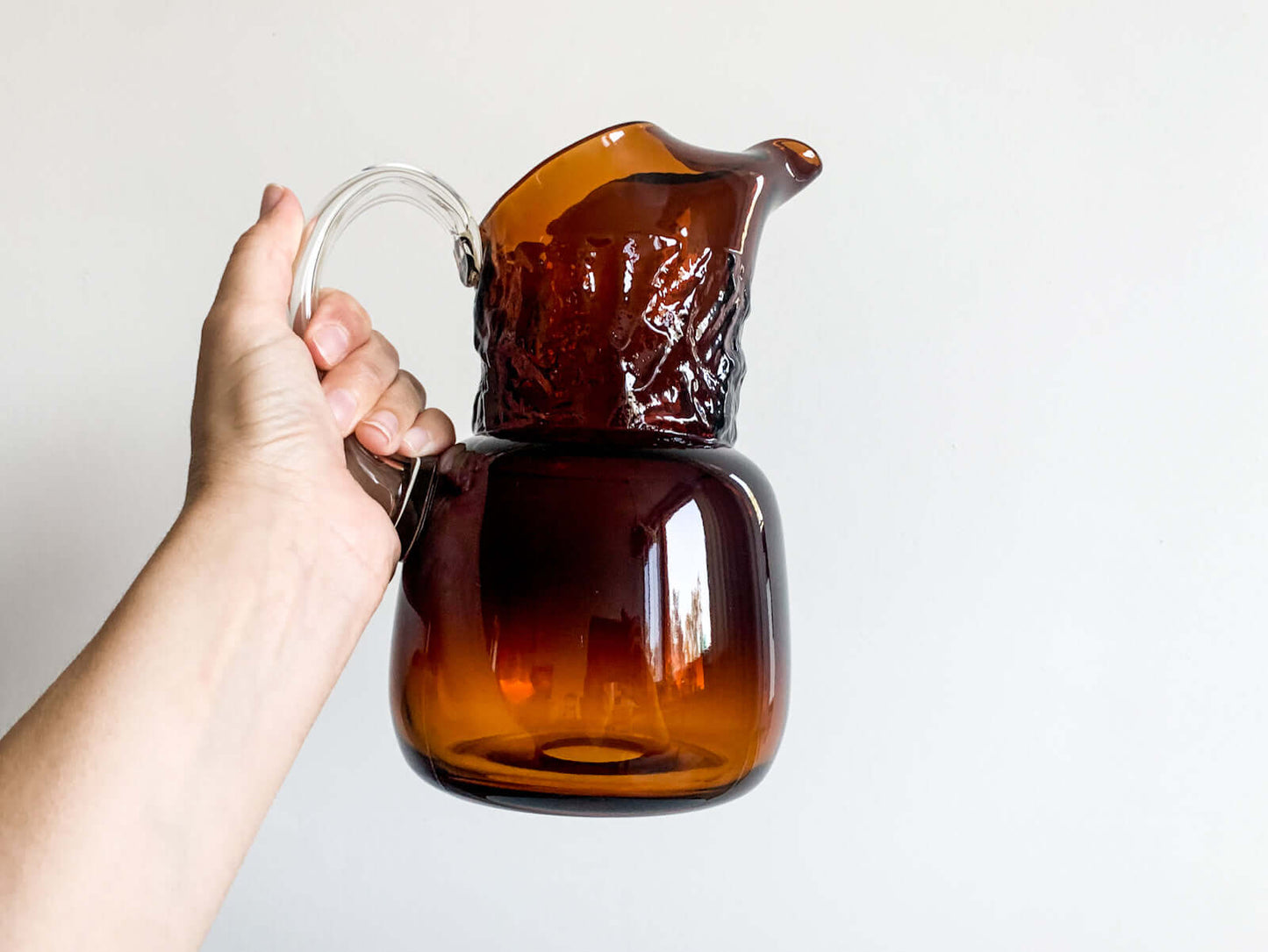 Kumela, Glass Pitcher Natura Series by Kaj Blomqvist