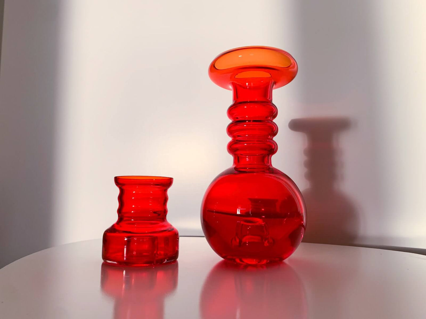 Made in Finland Riihimäki 1970s Art Glass