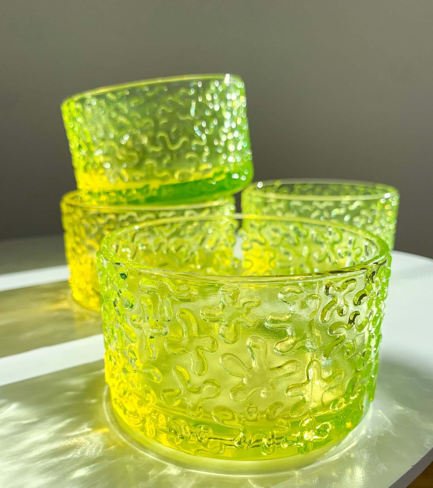 Riihimaen Lasi Jesperi Dessert Bowls, Set of 4