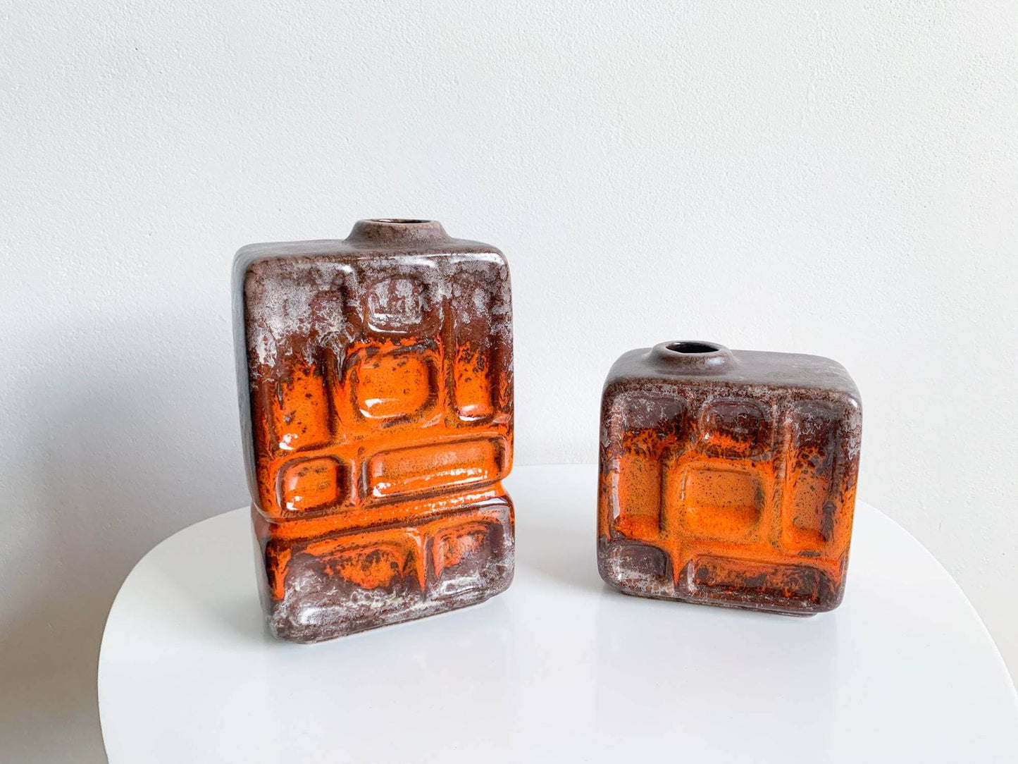 WGP collection, Strehla vintage ceramic vases of model 1300
