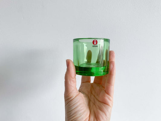 Marimekko tea light holder green Finnish design