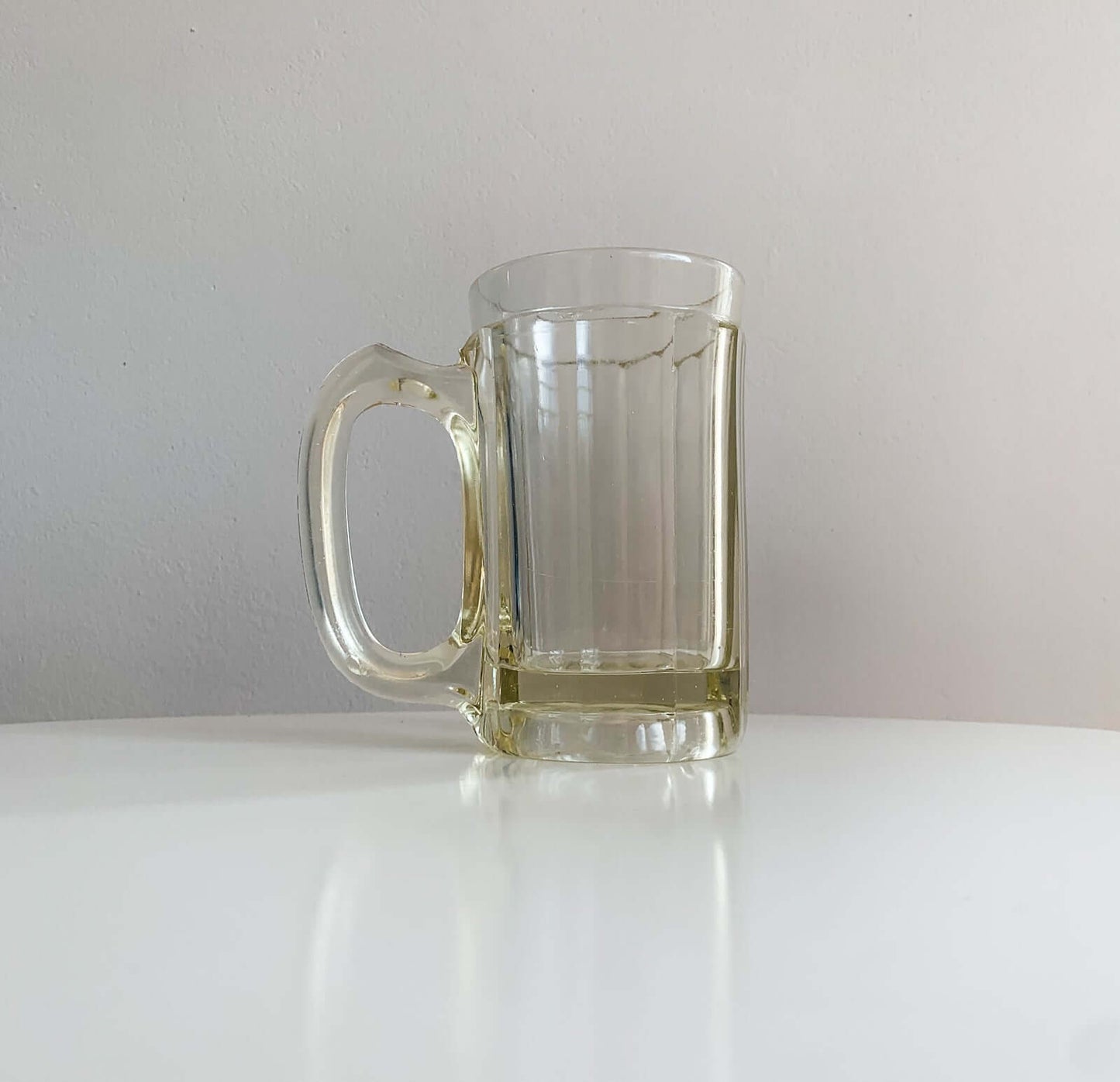 Rare Glass Mug, Crown Marked, Karhula 1930s