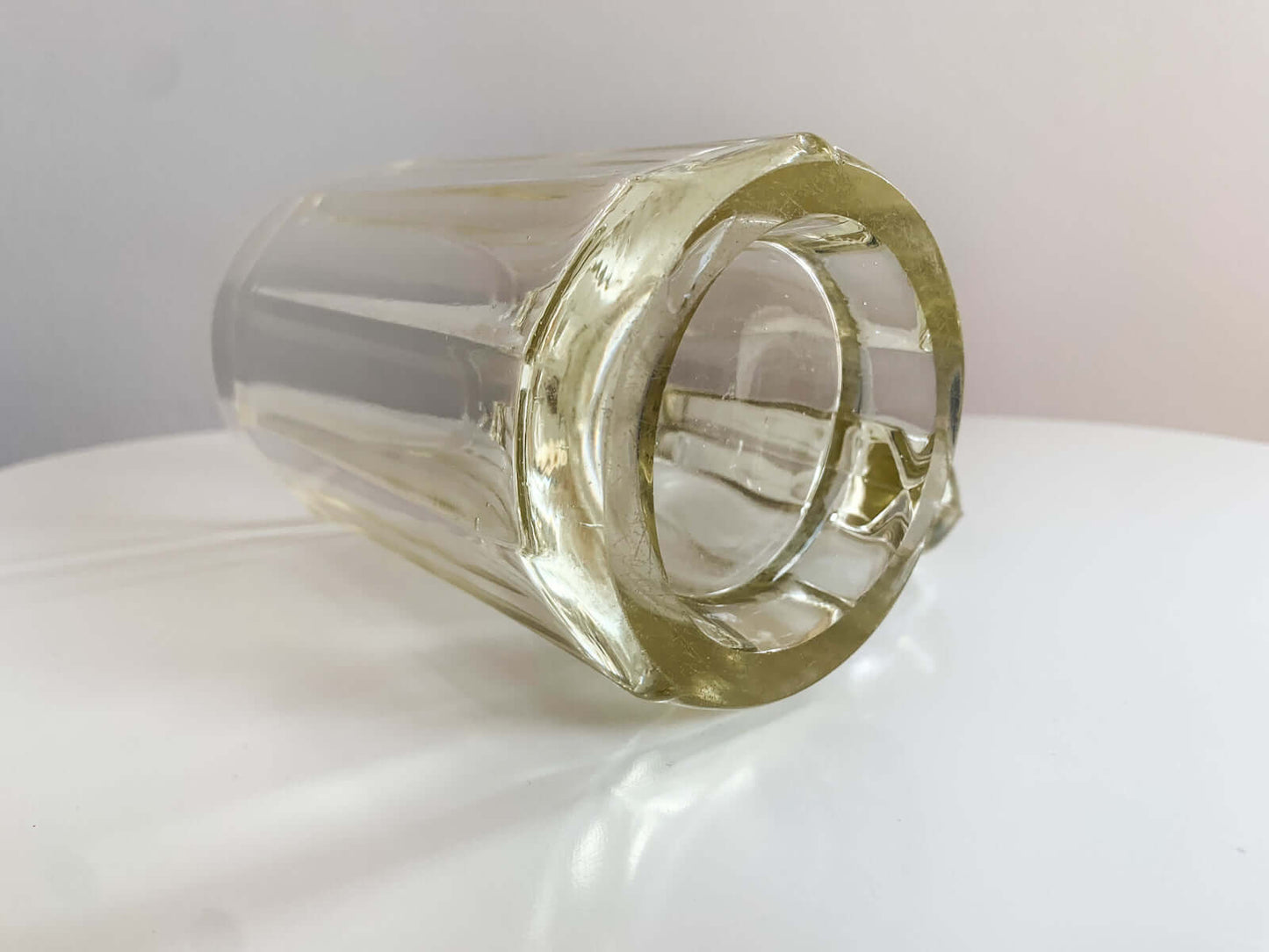 Rare Glass Mug, Crown Marked, Karhula 1930s