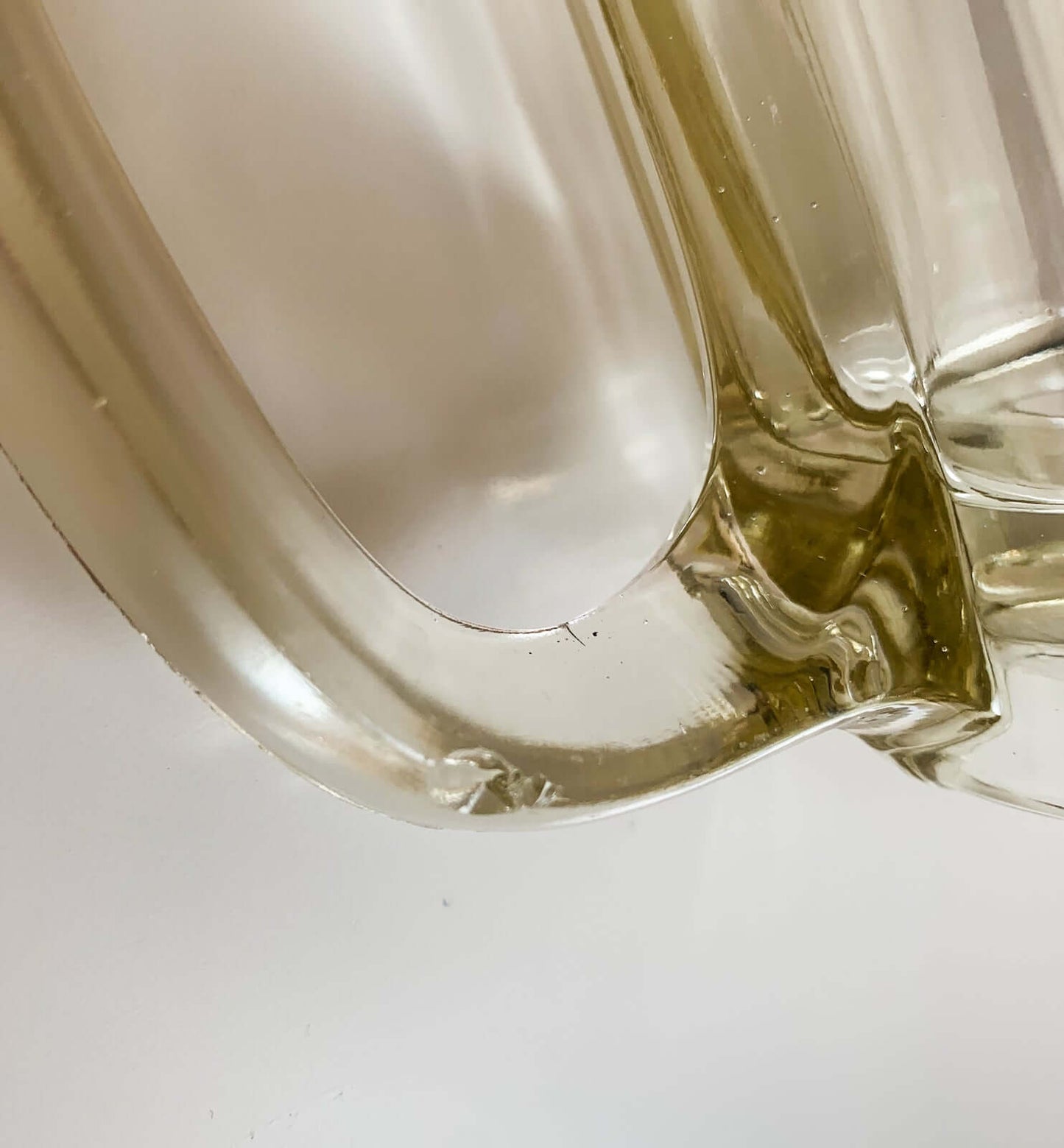 Rare Glass Mug, Crown Marked, Karhula 1930s