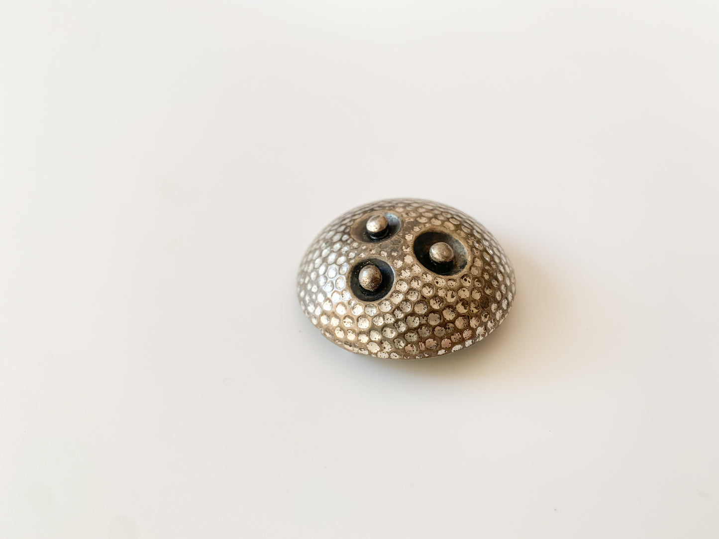 Silver Modernist Brooch, Salovaara Finland 1962 (possibly Liisa Vitali)