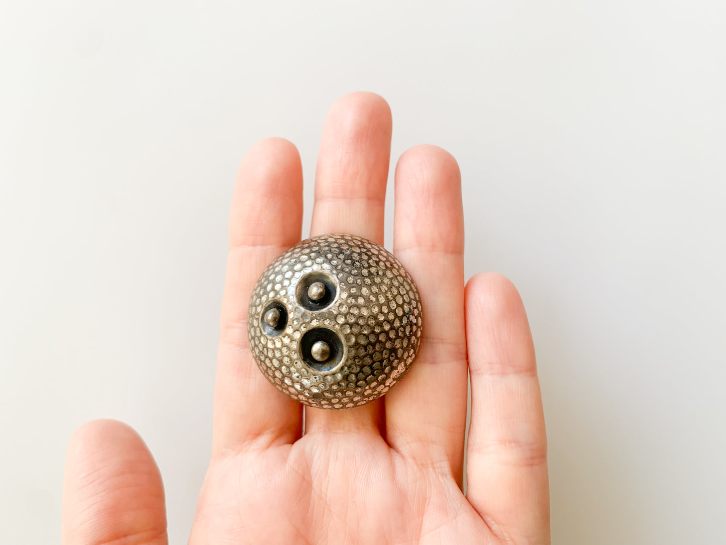 Silver Modernist Brooch, Salovaara Finland 1962 (possibly Liisa Vitali)