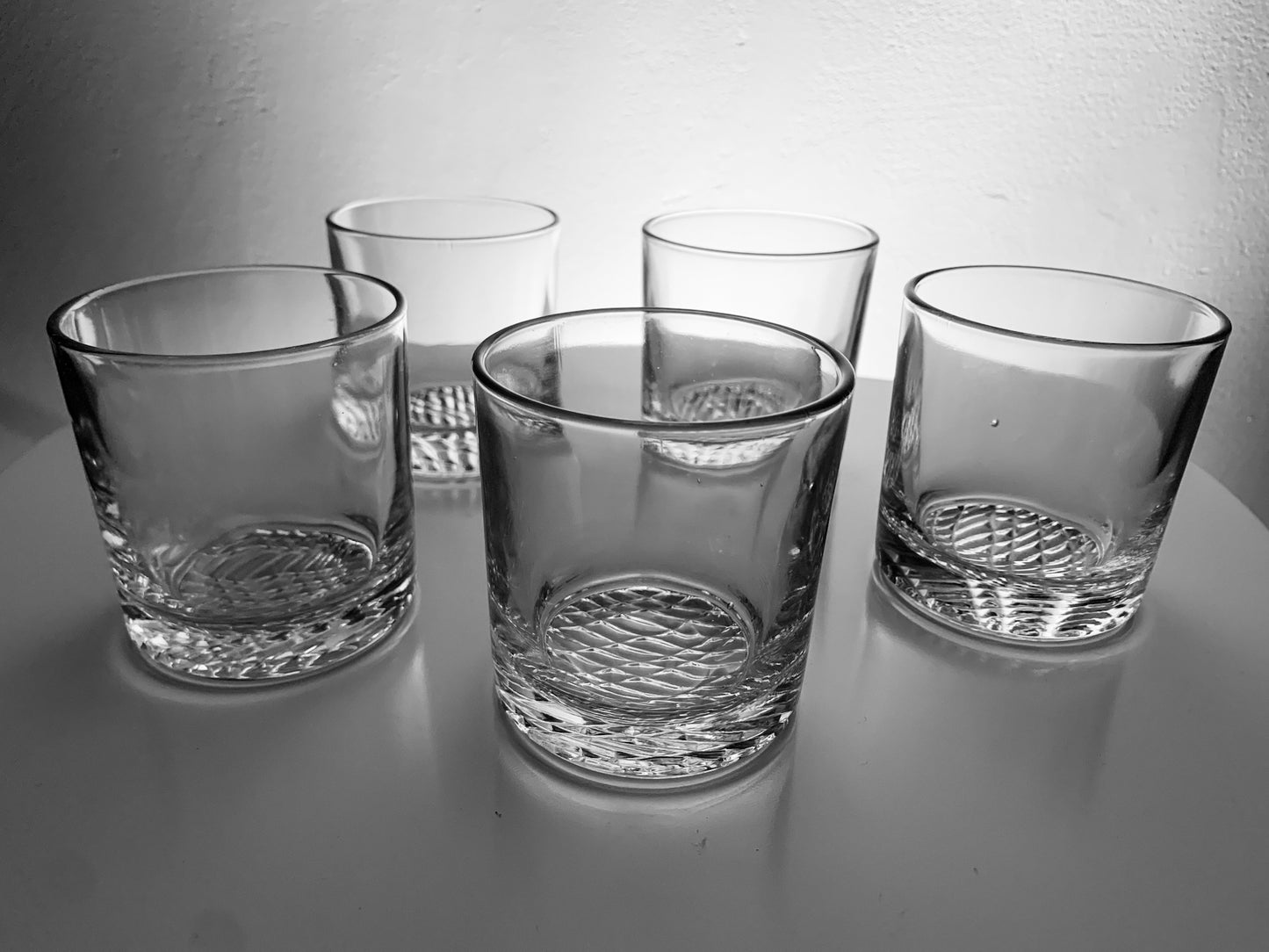 Nanny Still Riihimäki, Flindari set of 5 water glasses 1960s Finland