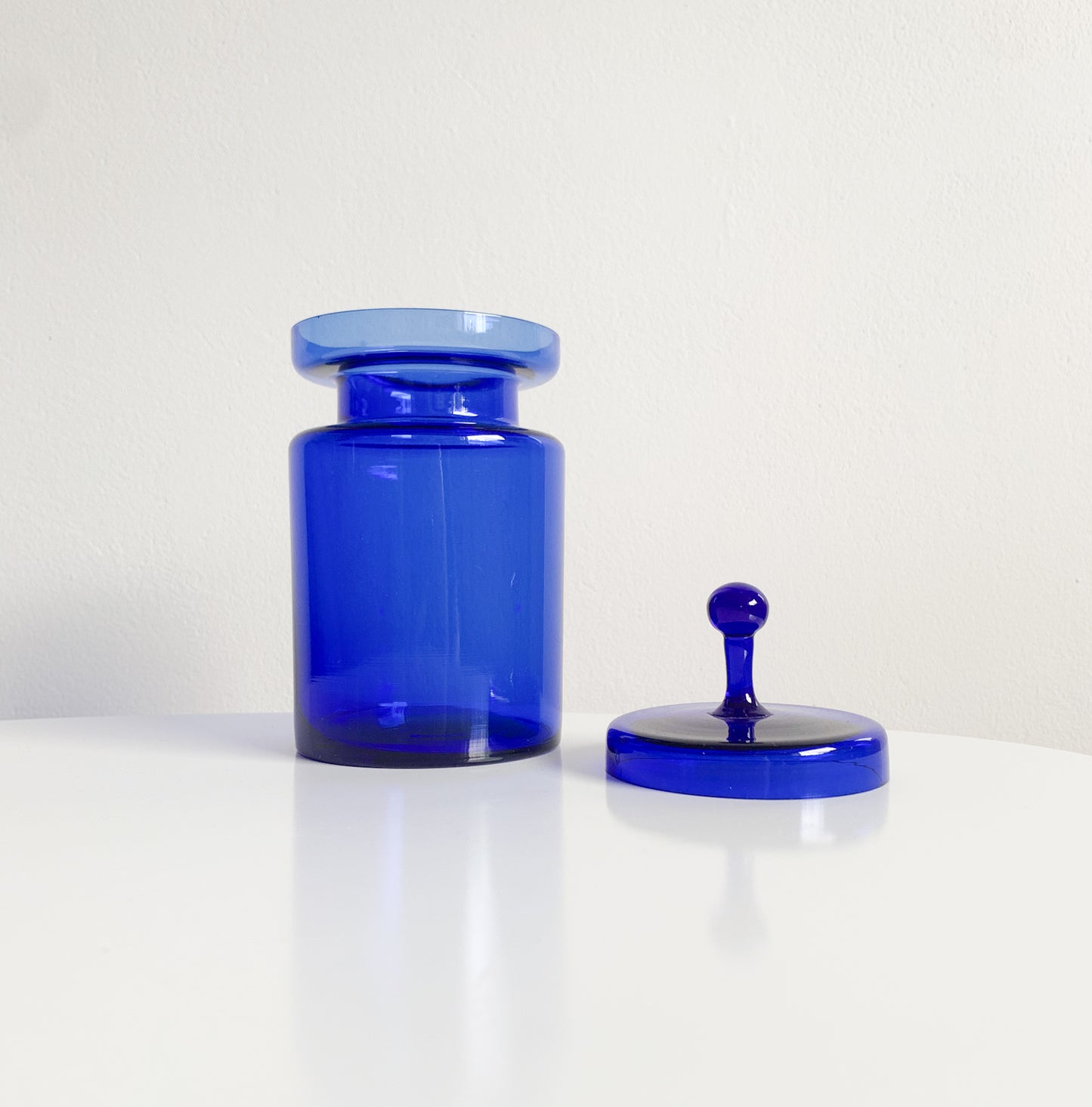 Sirkku Lehtonen Kumela, Lidded Glass Jar 1960s