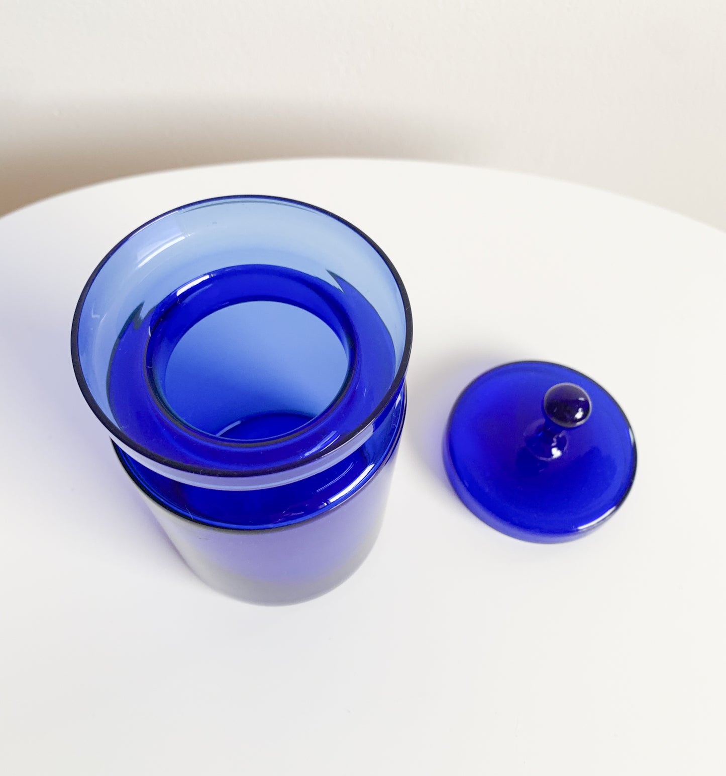 Sirkku Lehtonen Kumela, Lidded Glass Jar 1960s