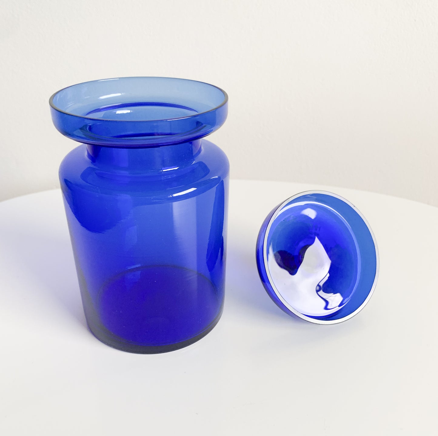 Sirkku Lehtonen Kumela, Lidded Glass Jar 1960s