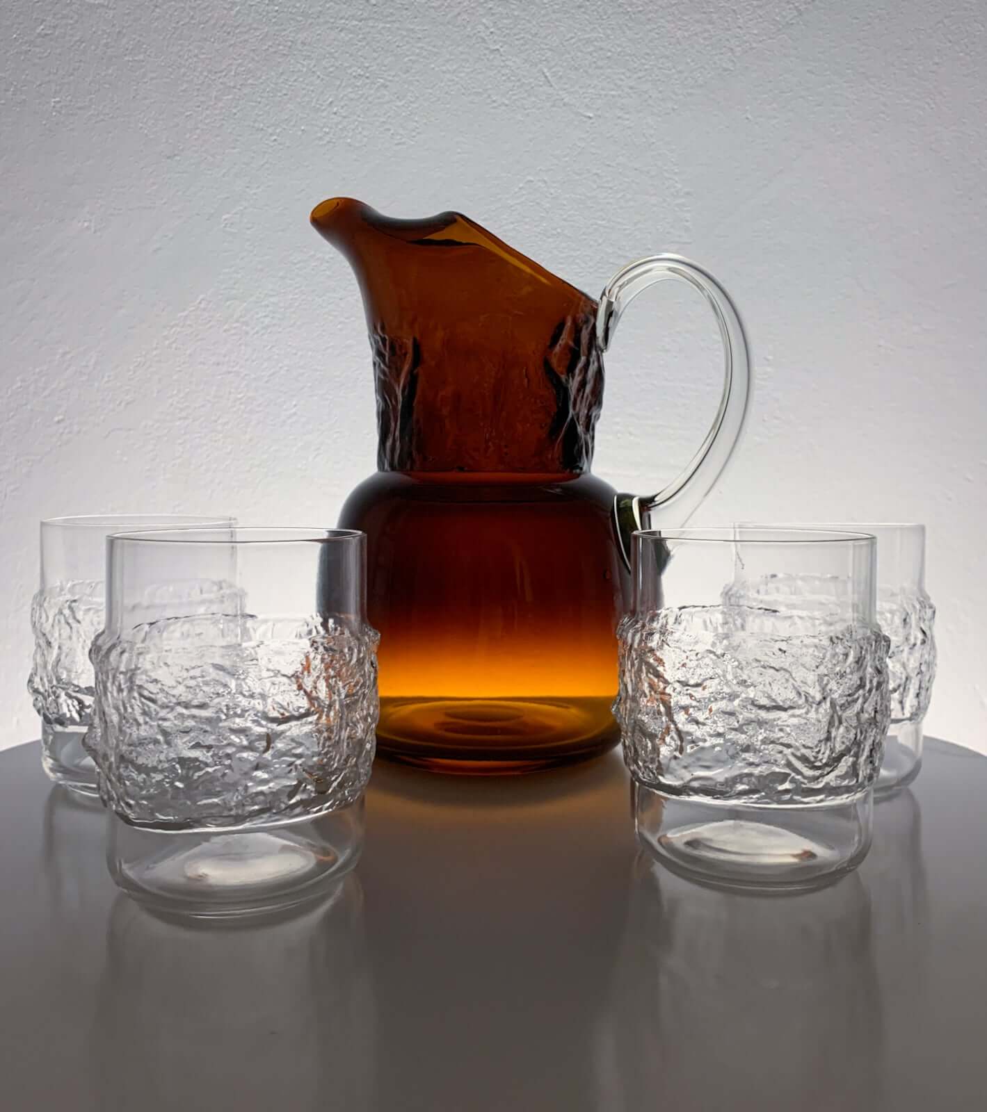 Kaj Blomqvist, 4 Glasses set Natura series, Kumela