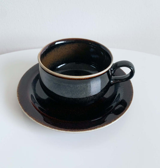 Arabia Finland | PW Tea Cup and Saucer by Peter Winquist