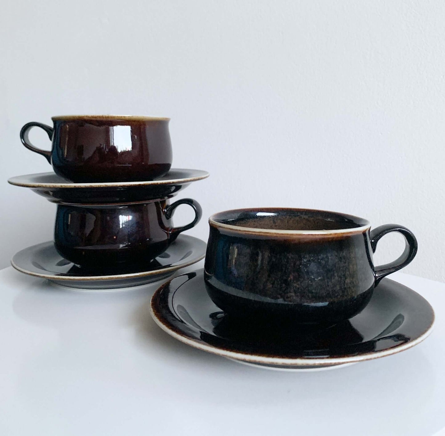 Arabia Finland | PW Tea Cup and Saucer by Peter Winquist