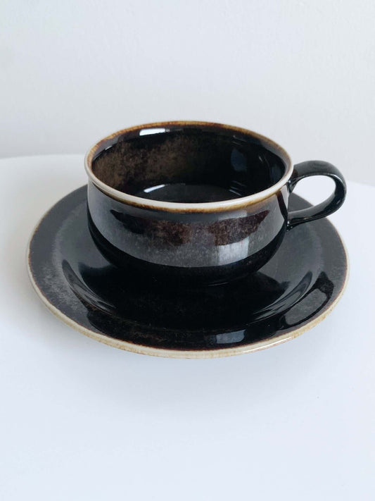 Arabia Finland | PW Cofee Cup and Saucer by Peter Winquist