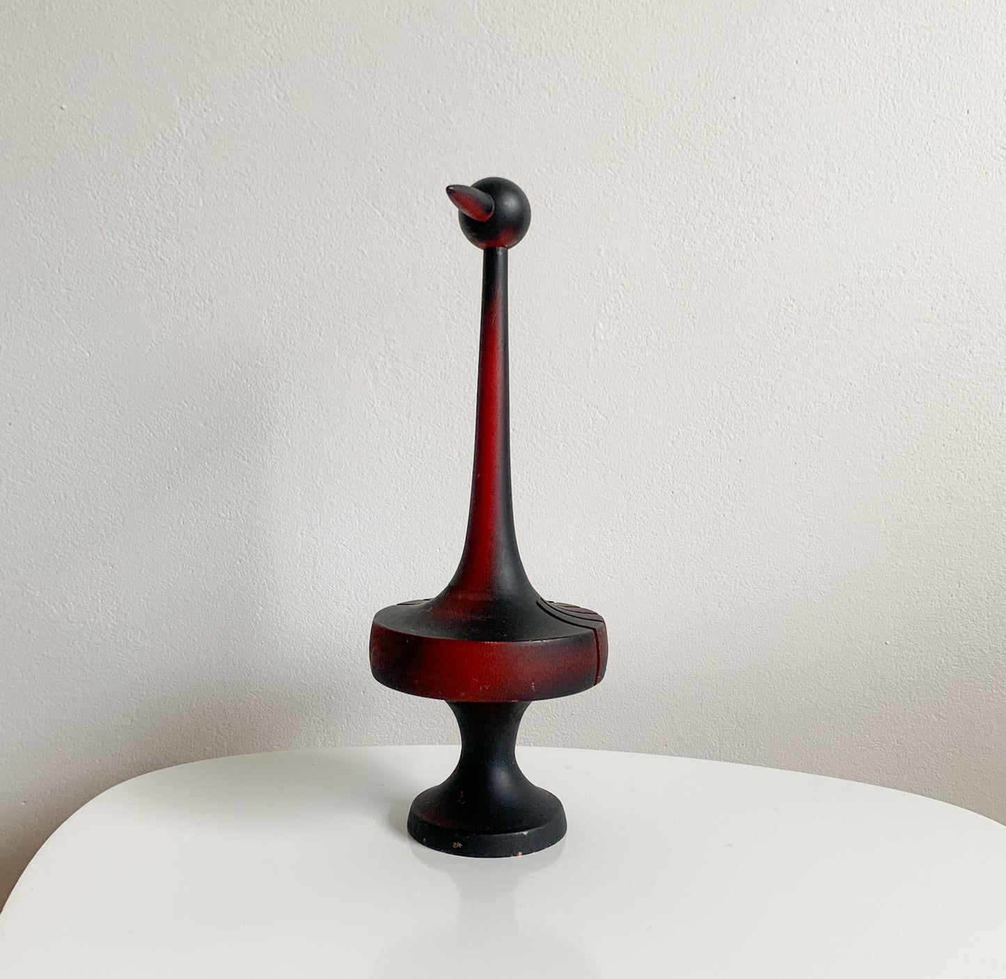 Paavo Asikainen Wooden Bird, Finland 1970s (27 cm)