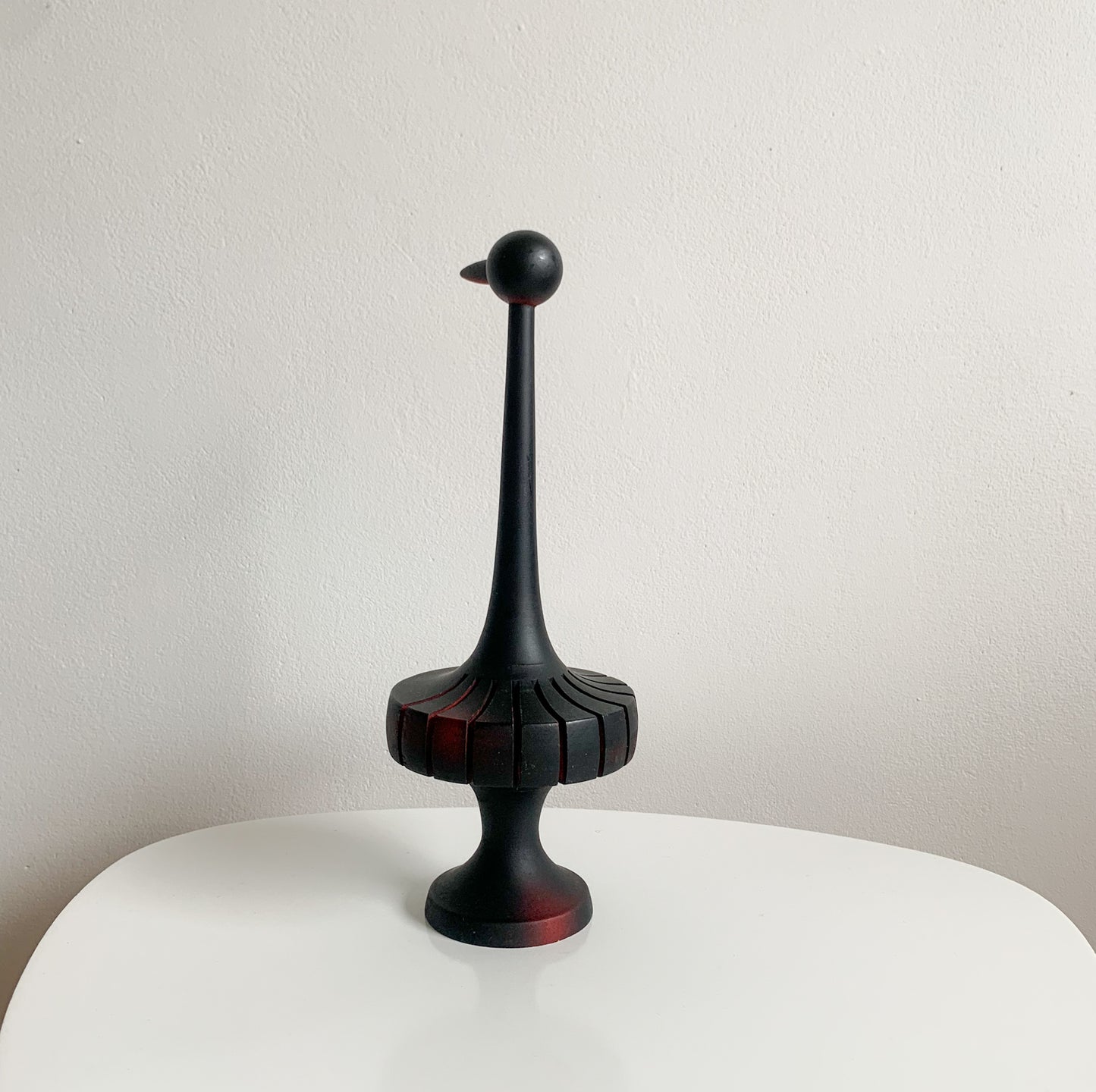 Paavo Asikainen Wooden Bird, Finland 1970s (27 cm)