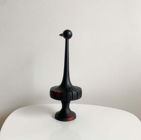 Paavo Asikainen Wooden Bird, Finland 1970s (27 cm)