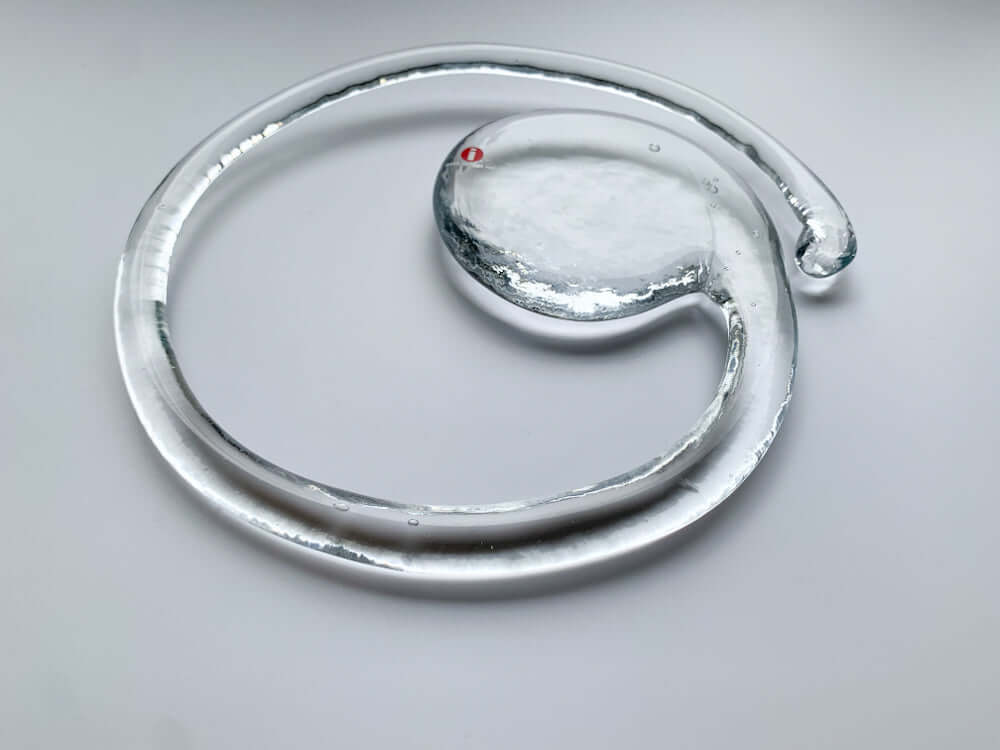 Vintage Glass Suncatcher | Valto Kokko for Iittala