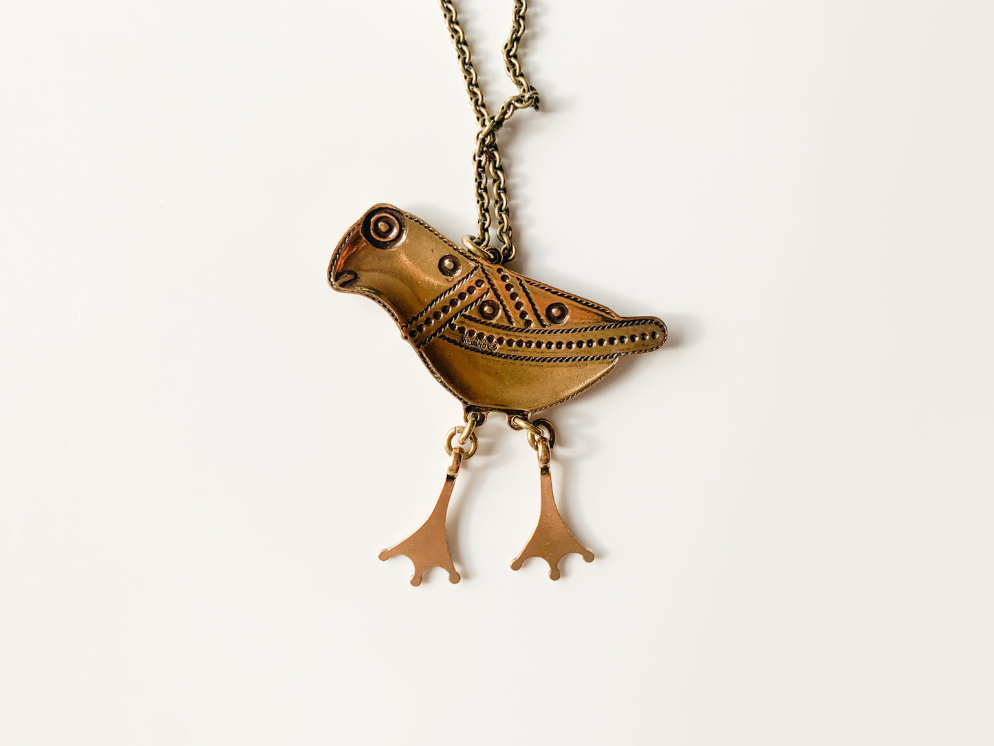 Kalevala Koru, Bronze bird Hattula pendant, large