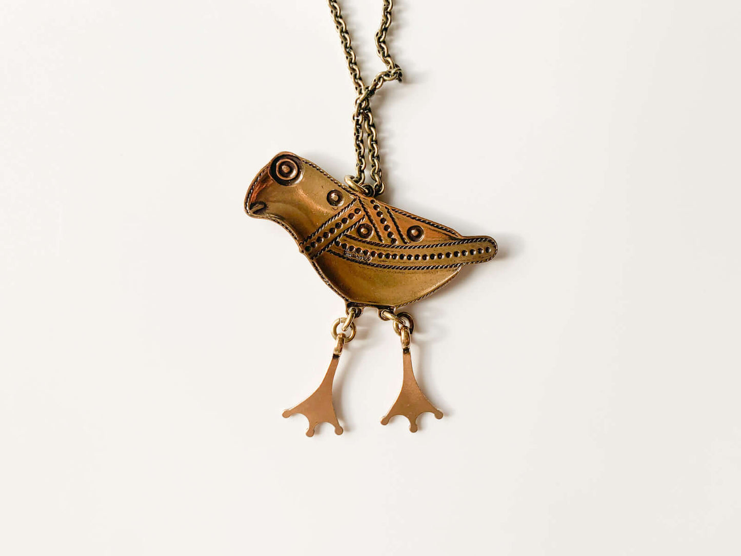 Kalevala Koru, Bronze bird Hattula pendant, large