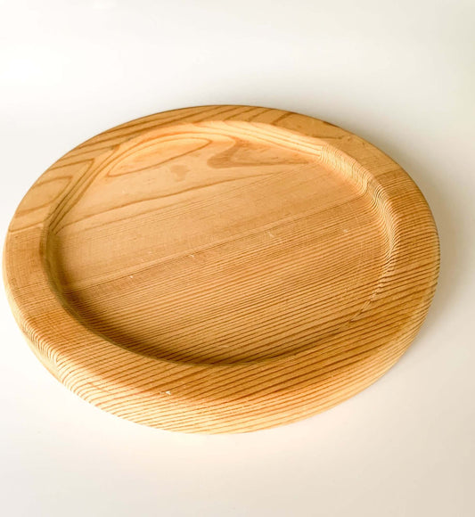 Aarikka Finland | Solid pine wood serving plate