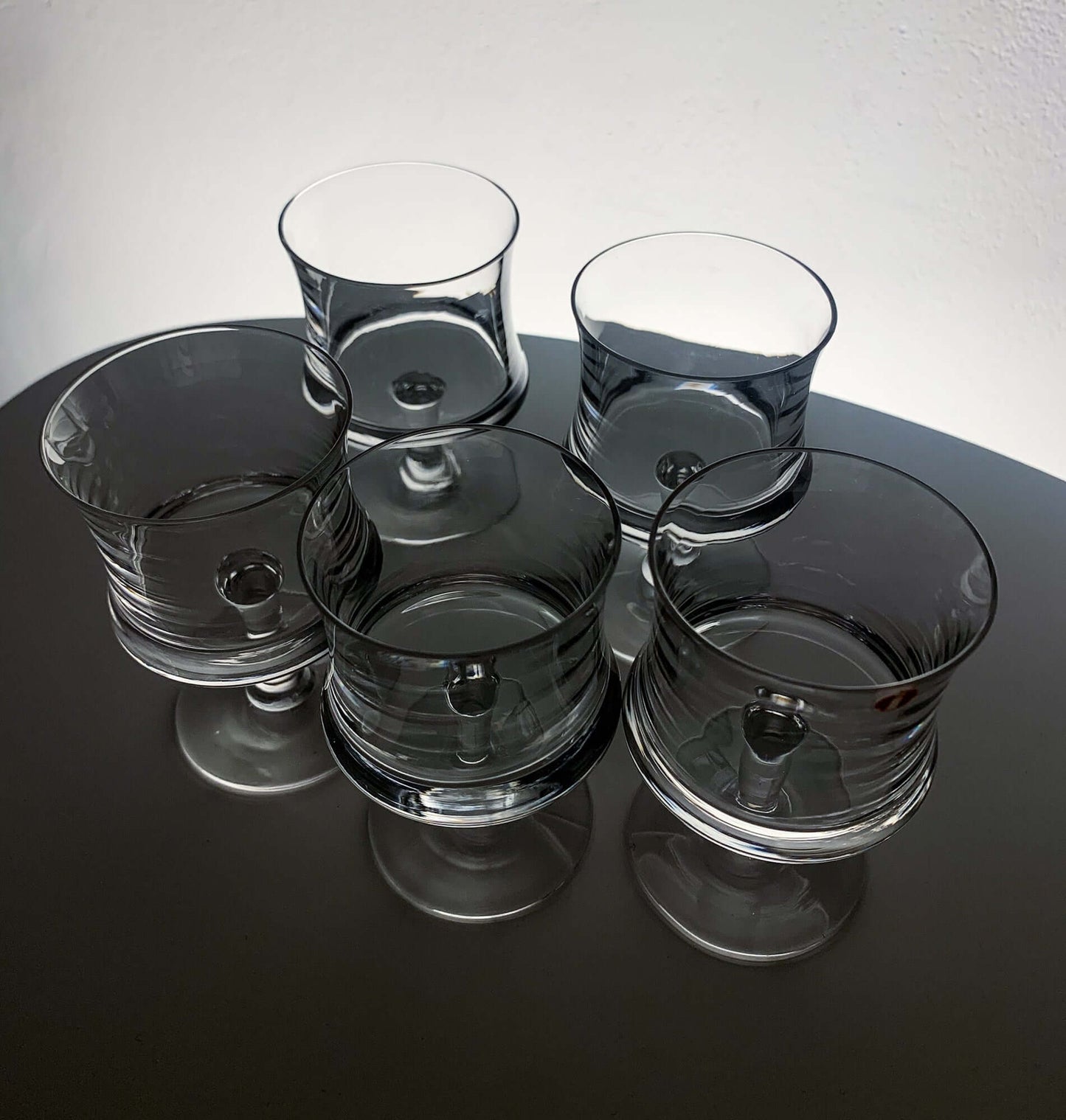 Tapio Wirkkala Iittala | Set aus 5 Iittala Romantica Likörgläsern