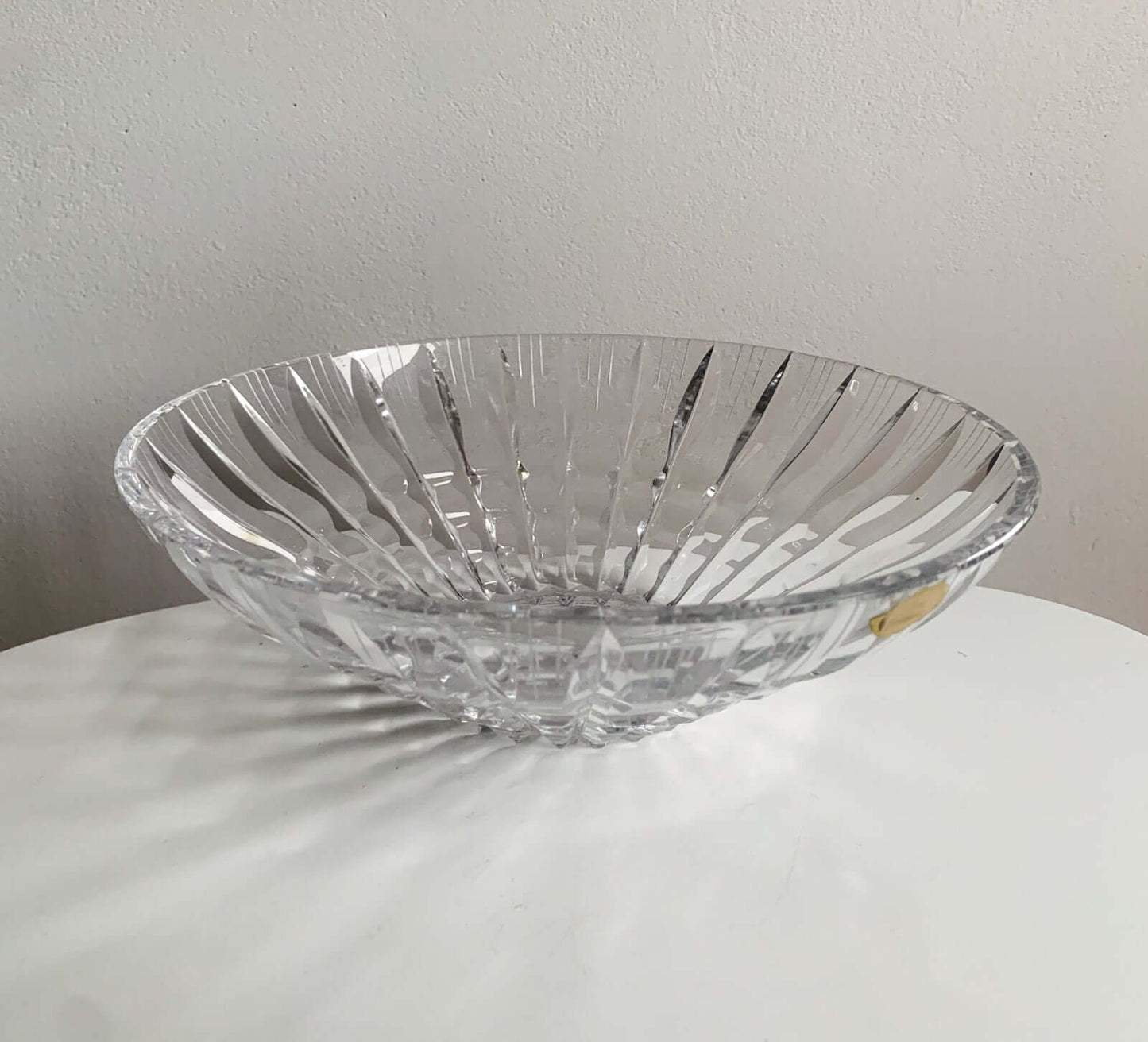 Aimo Okkolin Riihimaen Lasi – Polar Crystal Bowl