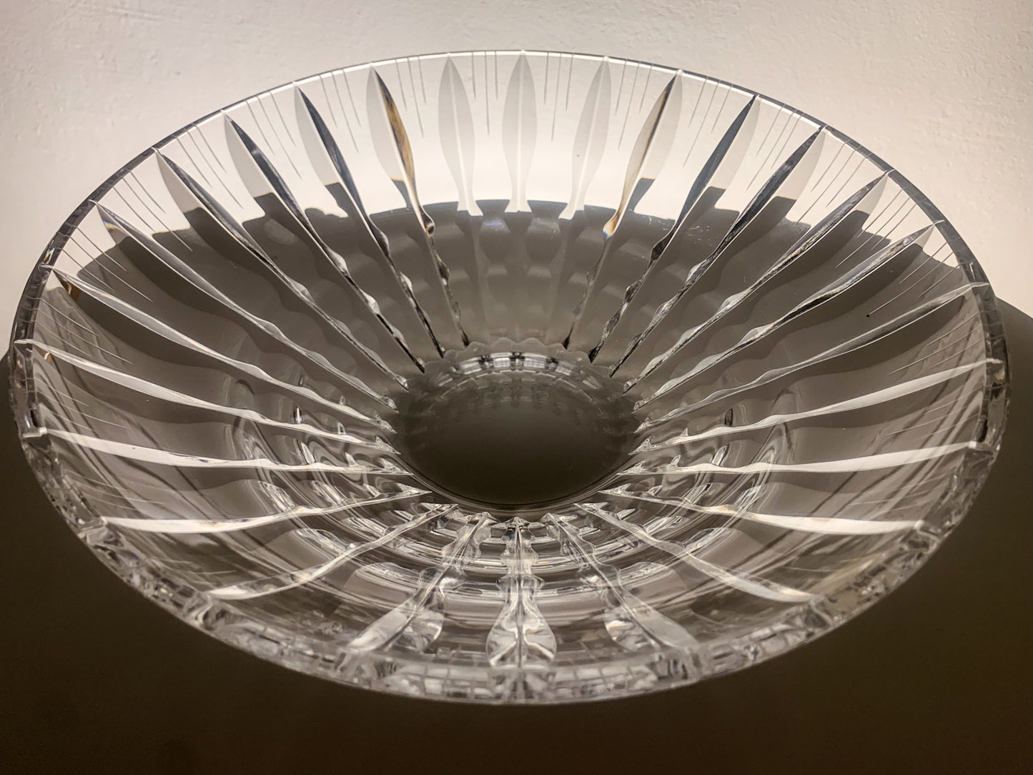 Aimo Okkolin Riihimaen Lasi – Polar Crystal Bowl