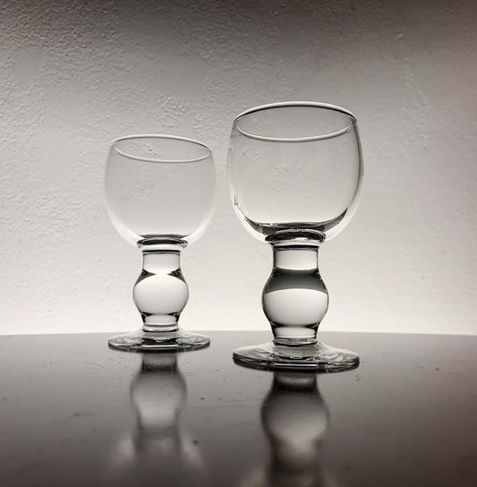 Oiva Toikka | Pair of Nuutajärvi Lady 2144 liqueur glasses