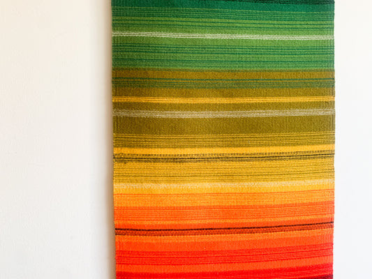 Finnish Wool Wall Textile Raanu “Northern Glow"