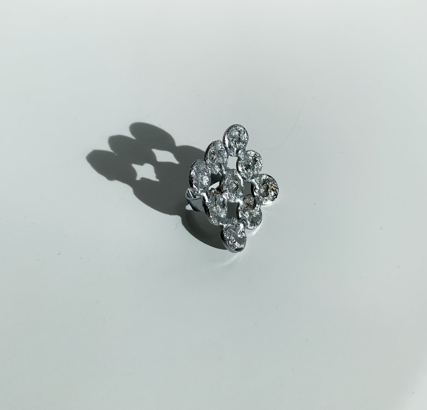 Brutalist Adjustable Ring | Finland, 1970s